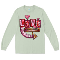 Matcha Valentines Day Love Vacant Long Sleeve Tee - FaDigitalArtStudio