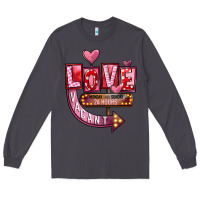 Smoke Valentines Day Love Vacant Long Sleeve Tee - FaDigitalArtStudio