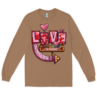 Toasted Coconut Valentines Day Love Vacant Long Sleeve Tee - FaDigitalArtStudio