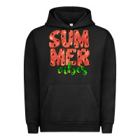 Pigment Black summer vibes Urban Hoodie - JahusDesignShop