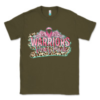 Army Green warriors wear pink breast cancer Classic Tee - CowGirlArtShop