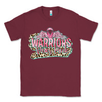 Burgundy warriors wear pink breast cancer Classic Tee - CowGirlArtShop