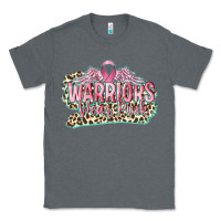 Charcoal Heather warriors wear pink breast cancer Classic Tee - CowGirlArtShop