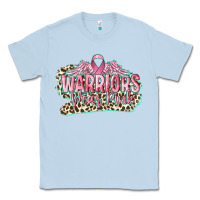 Dusty Blue warriors wear pink breast cancer Classic Tee - CowGirlArtShop