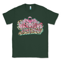 Sports Green warriors wear pink breast cancer Classic Tee - CowGirlArtShop