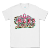 White warriors wear pink breast cancer Classic Tee - CowGirlArtShop