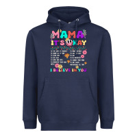 Navy mama it's okay Heavyweight Hoodie - JahusDesignShop