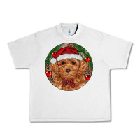 Christmas Toy Poodle Urban Heavy Tee | Teevron