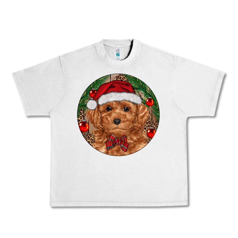 Christmas Toy Poodle Urban Heavy Tee by RanaPortraitStore | Teevron