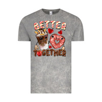 Cloud Rock Better together Valentine's Day Vintage Tee - FaDigitalArtStudio
