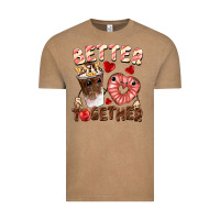 Vintage Coffee Better together Valentine's Day Vintage Tee - FaDigitalArtStudio