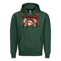 Sports Green baseball mom Zipper Hoodie - AdoDesignShop