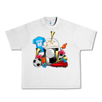 Lunar Rock Soccer Frappe Coffee Urban Heavy Tee - FaDigitalArtStudio