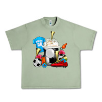 Oil Green Soccer Frappe Coffee Urban Heavy Tee - FaDigitalArtStudio