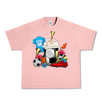 Salmon Soccer Frappe Coffee Urban Heavy Tee - FaDigitalArtStudio