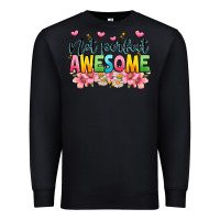 Black not perfect awesome Premium Sweatshirt - JahusDesignShop