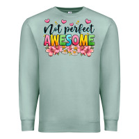 Seafoam not perfect awesome Premium Sweatshirt - JahusDesignShop