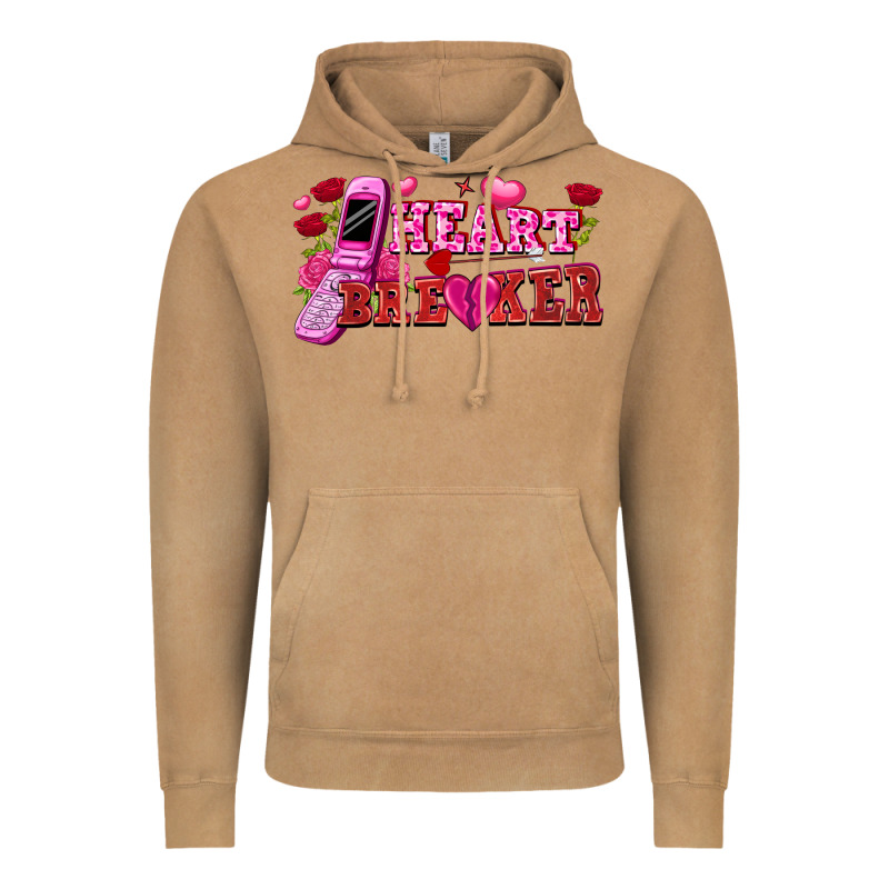 Heart Breaker Vintage Hoodie by FaDigitalArtStudio | Teevron