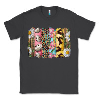 Smoke Easter Brushstroke With Quail Eggs Daisy And Bunny Classic Tee - RanaPortraitStore