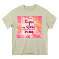 Mossy caution i have no filter Heavy Core Tee - TumblerDesignByShophia