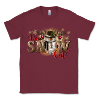 Burgundy im snow cute Classic Tee - CowGirlArtShop