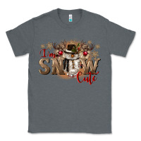 Charcoal Heather im snow cute Classic Tee - CowGirlArtShop