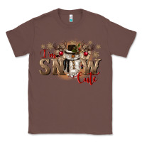 Chestnut im snow cute Classic Tee - CowGirlArtShop