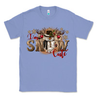 Colony Blue im snow cute Classic Tee - CowGirlArtShop