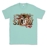 Seafoam im snow cute Classic Tee - CowGirlArtShop