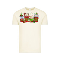 Vintage Arctic christmas coffee cups Vintage Tee - OliviaCreatesArt