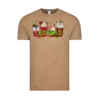 Vintage Coffee christmas coffee cups Vintage Tee - OliviaCreatesArt