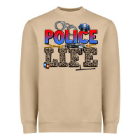 Mushroom police life Heavyweight Sweatshirt - AdoDesignShop