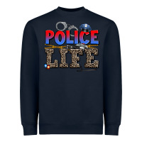 Navy police life Heavyweight Sweatshirt - AdoDesignShop