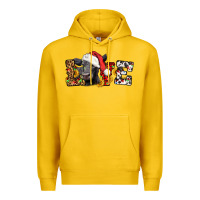 Lemon love christmas black angus Premium Hoodie - LillyAllenDesigns