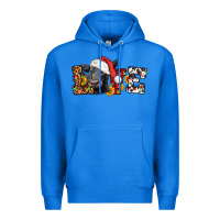 True Royal love christmas black angus Premium Hoodie - LillyAllenDesigns