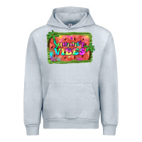 Heather Grey summer vibes watermelon Urban Hoodie - JahusDesignShop