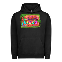 Pigment Black summer vibes watermelon Urban Hoodie - JahusDesignShop