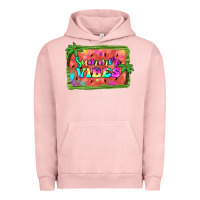 Pigment Salmon summer vibes watermelon Urban Hoodie - JahusDesignShop
