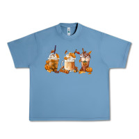 Pebble Blue Fall Coffees Urban Heavy Tee - FaDigitalArtStudio