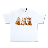 White Fall Coffees Urban Heavy Tee - FaDigitalArtStudio