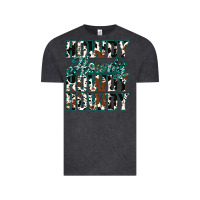 Vintage Black Howdy Cowhide Turquoise Vintage Tee - Jasminsmagicworld