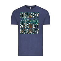 Vintage Denim Howdy Cowhide Turquoise Vintage Tee - Jasminsmagicworld