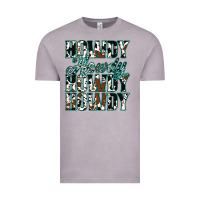 Vintage Zinc Howdy Cowhide Turquoise Vintage Tee - Jasminsmagicworld