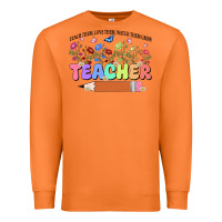Carrot teacher wildflowers kopyası Premium Sweatshirt - JahusDesignShop