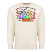 Sandshell teacher wildflowers kopyası Premium Sweatshirt - JahusDesignShop