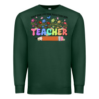 Sports Green teacher wildflowers kopyası Premium Sweatshirt - JahusDesignShop