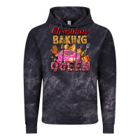 Cloud Black christmas baking queen Vintage Hoodie - FaDigitalArtStudio
