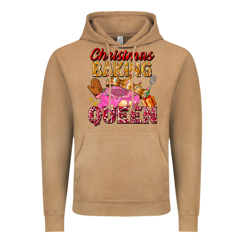 Christmas Baking Queen Vintage Hoodie by FaDigitalArtStudio | Teevron