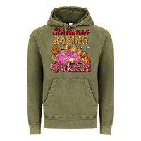 Vintage Olive christmas baking queen Vintage Hoodie - FaDigitalArtStudio