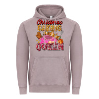 Vintage Zinc christmas baking queen Vintage Hoodie - FaDigitalArtStudio